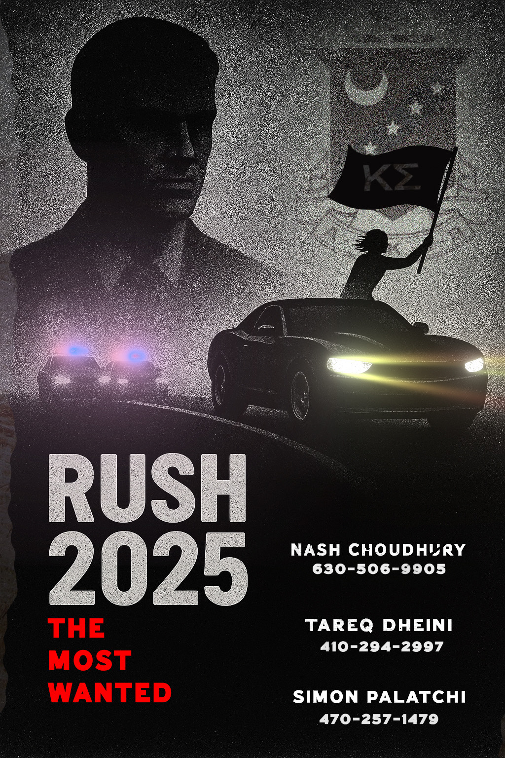 Kappa Sigma Fall 2025 Rush Poster